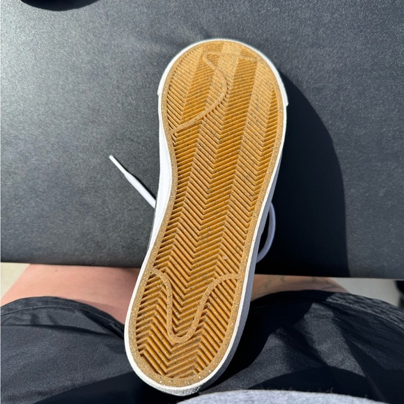 White and Black Nike Blazers - Picture 3 of 3